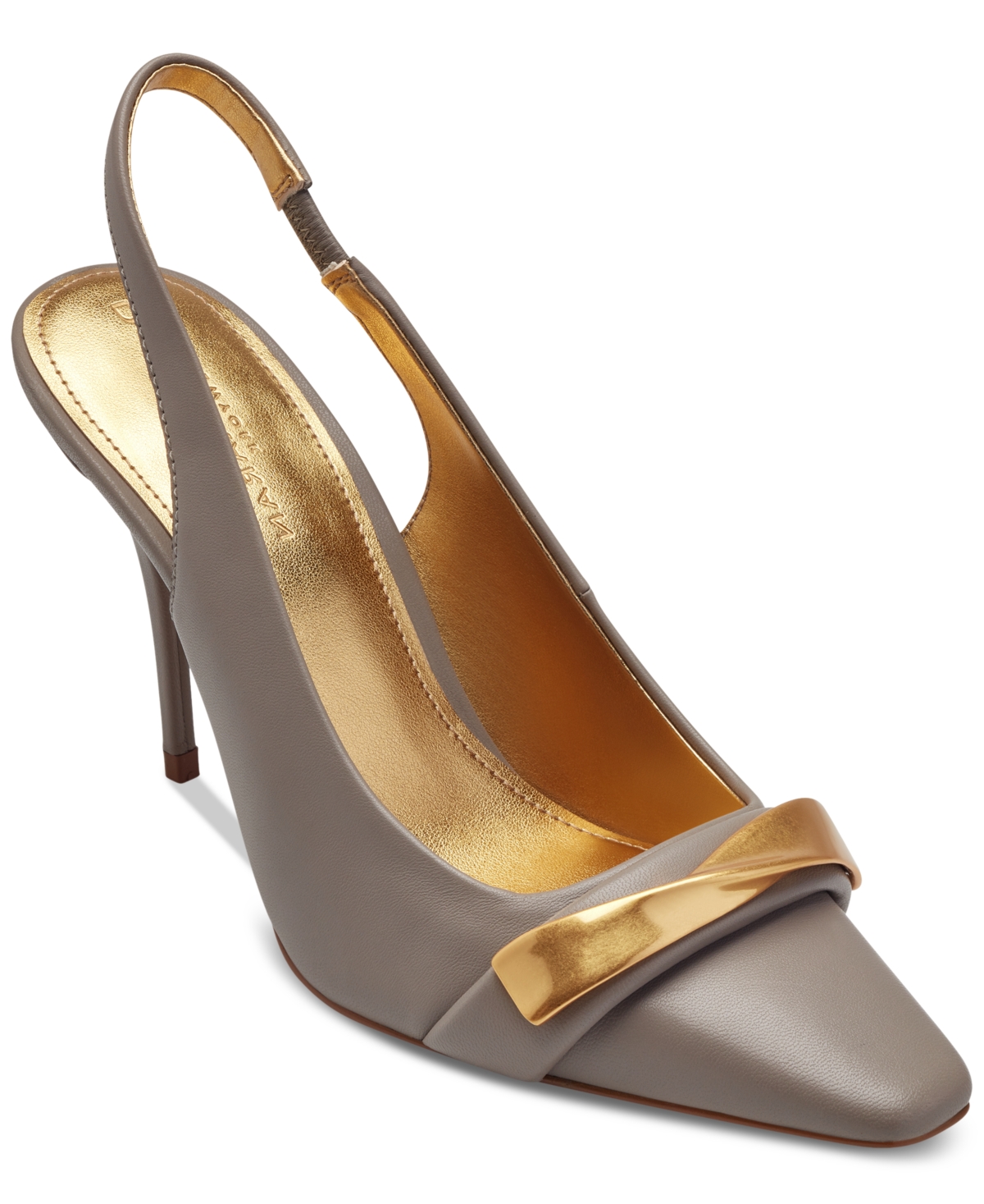 Donna Karan Sayer Slingback Pumps In Tan