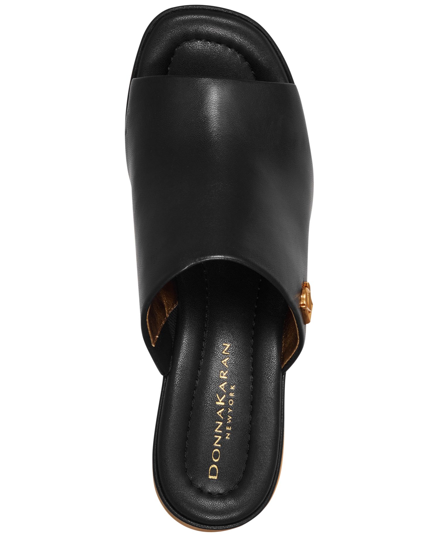 Women's Tinley Leather Peep Toe Mules