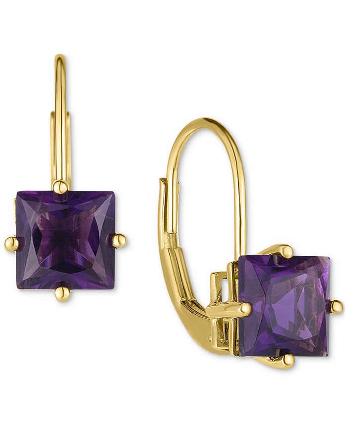 Macys discount amethyst earrings