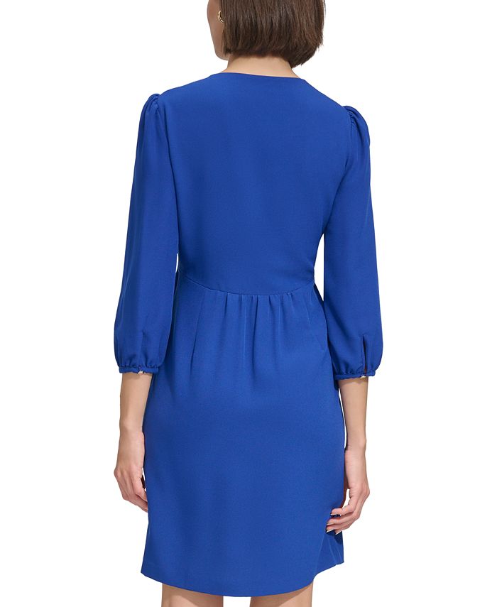 Empire Dress For Women Donna Morgan Women's Summer Dress - V-Neck, Empire  Waist With Pockets, Tiered Skirt Donna Morgan V-neck Empire Waist Tiered  Dress With Pockets