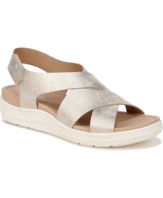 Dr. Scholl's - Women's Time Off Sea Slingback Wedge Sandals