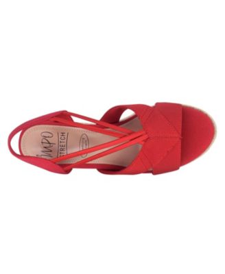 Women's Tiyasa Embroidered Platform Wedge Sandals 