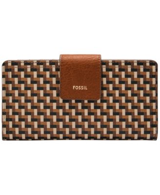Fossil Women's Sydney Patchwork Tab Clutch main image 1