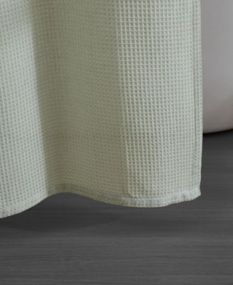 Kenneth Cole Reaction Waffle Shower Curtain, 72" X 70"