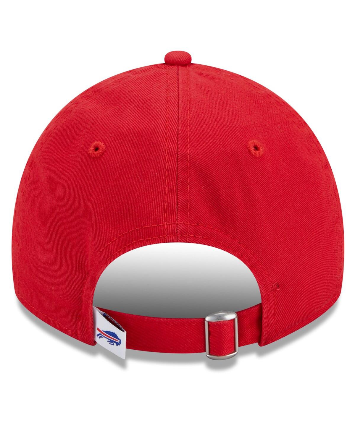 Women's New EraBuffalo Bills Main Core Classic 2.0 9TWENTY Adjustable Hat - Red