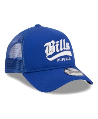 Men's Royal Buffalo Bills Caliber Trucker 9FORTY Adjustable Hat
