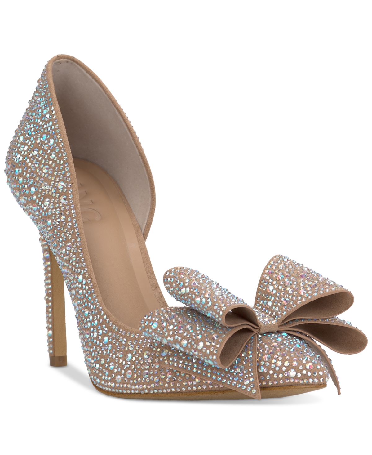 Shop Inc International Concepts Women's Kenjay D'orsay Pumps, Created For Macy's In Ab Bling Bow