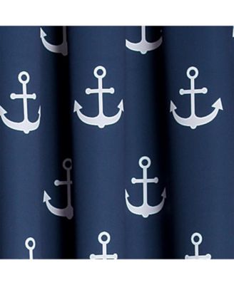 Anchor Light Filtering Window Curtain Panels Navy 52X63+2 Set