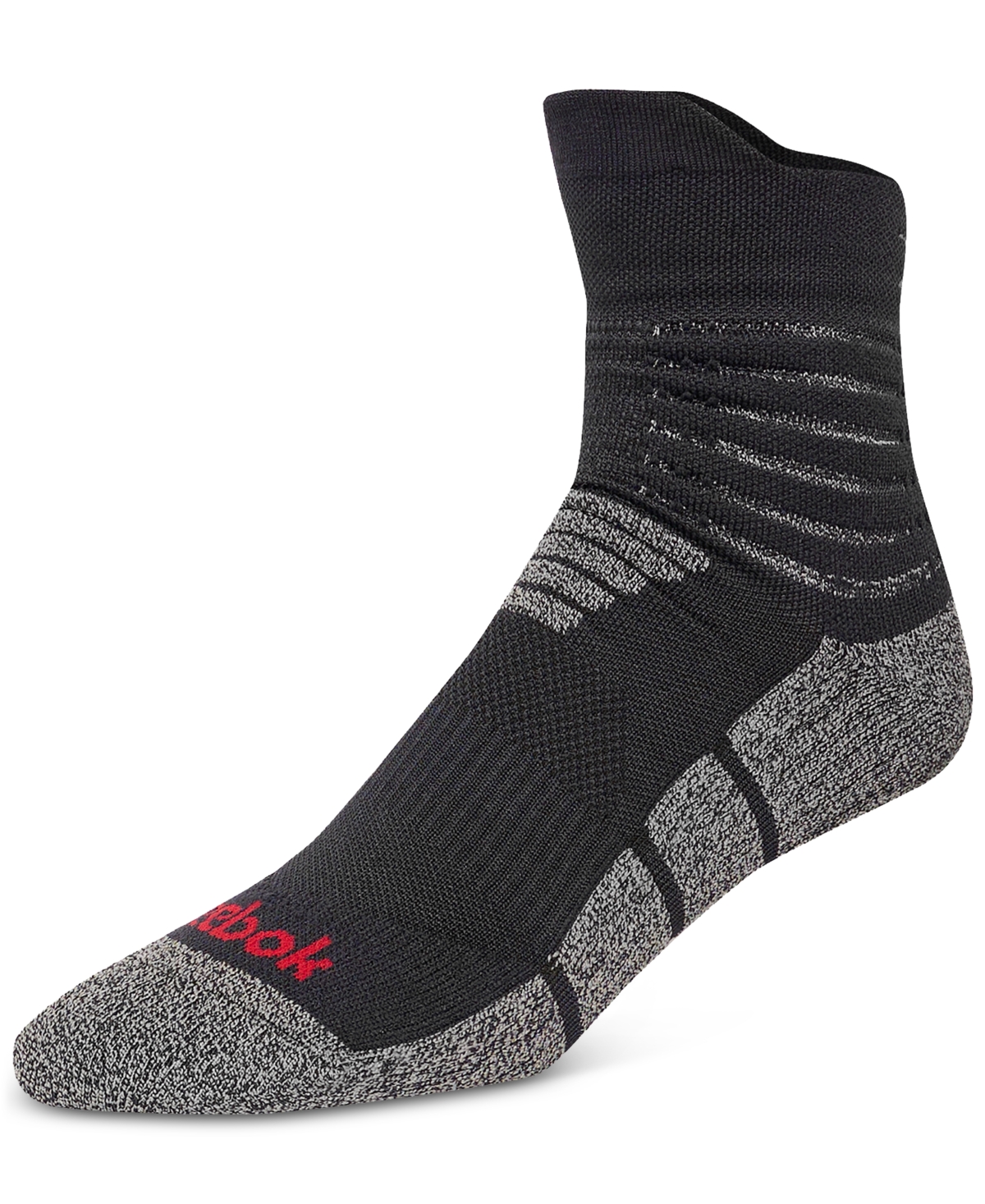 Men's Select Terry Basketball Quarter Socks - Black