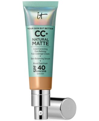 It Cosmetics Cc+ Cream Matte Foundation Spf 40 - Tan Warm