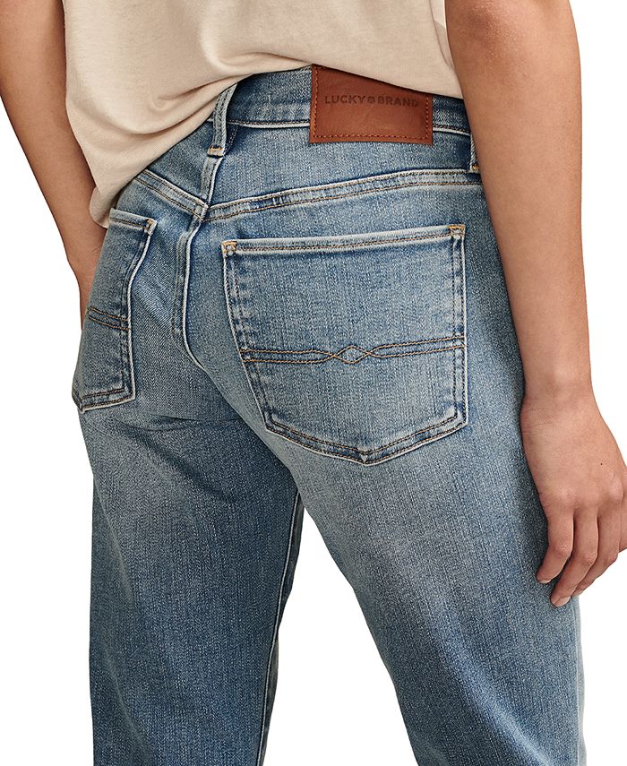 Lucky Brand Mid-Rise Sweet Straight Jeans - Macy's