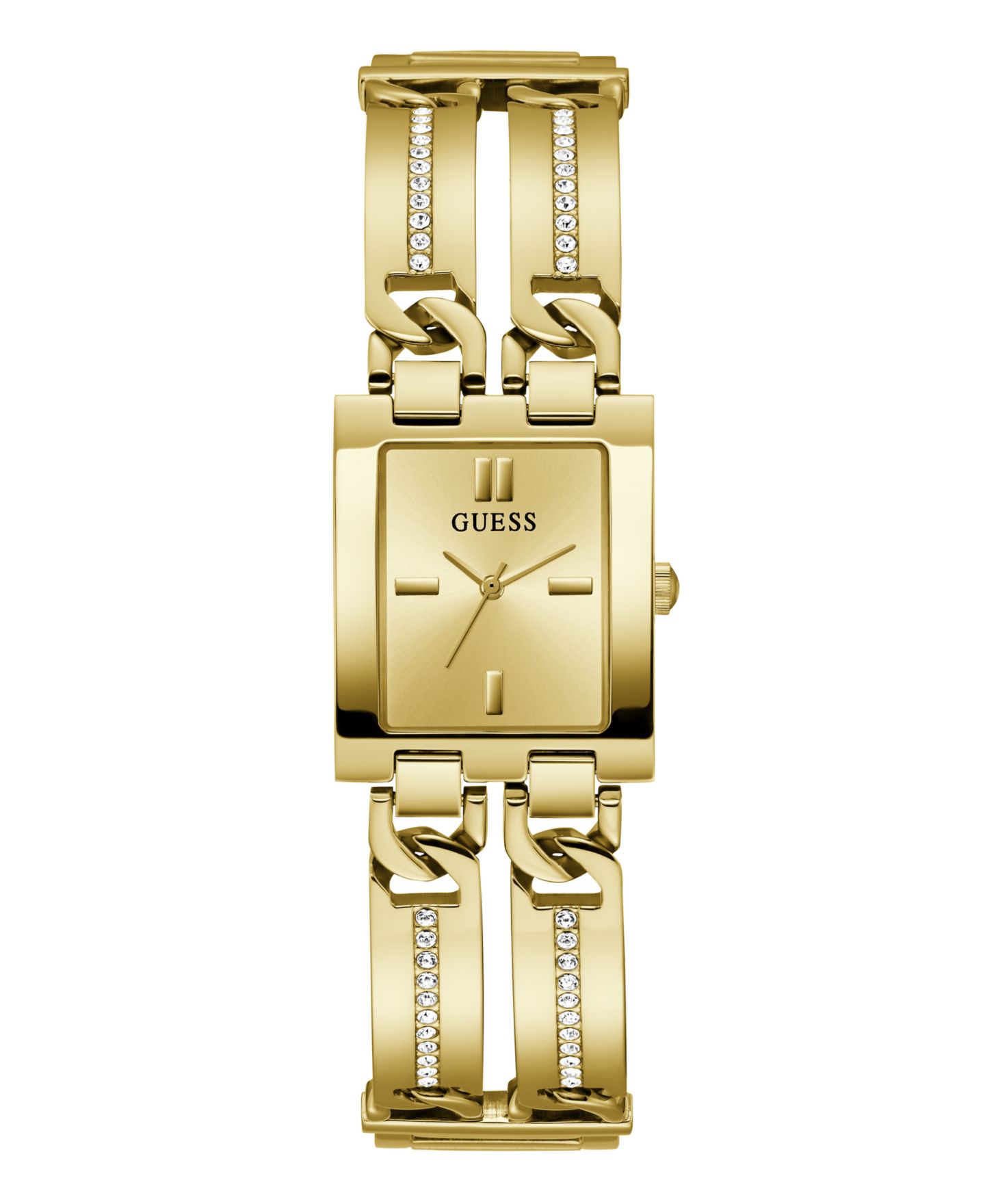 Женские часы GUESS Analog Gold-Tone 100% Steel Watch 39mm — фото 1