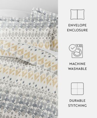 Mayan Stamp 2-Piece Comforter Set, Twin/Twin XL