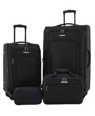 Four piece luggage set online