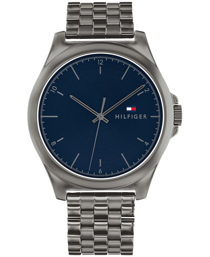 Tommy hilfiger gunmetal on sale watch