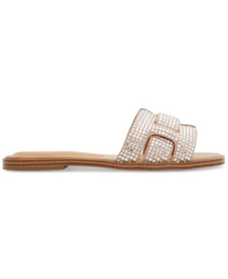 Women's Elenaa Studded Flat Slide Sandals