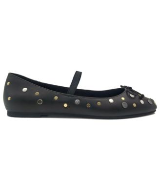Women's Myra Stud Mary Jane Flats