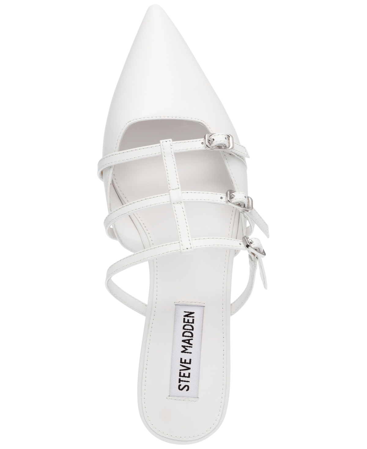 Steve Madden Women's Shatter Pointed-Toe Mule Flats