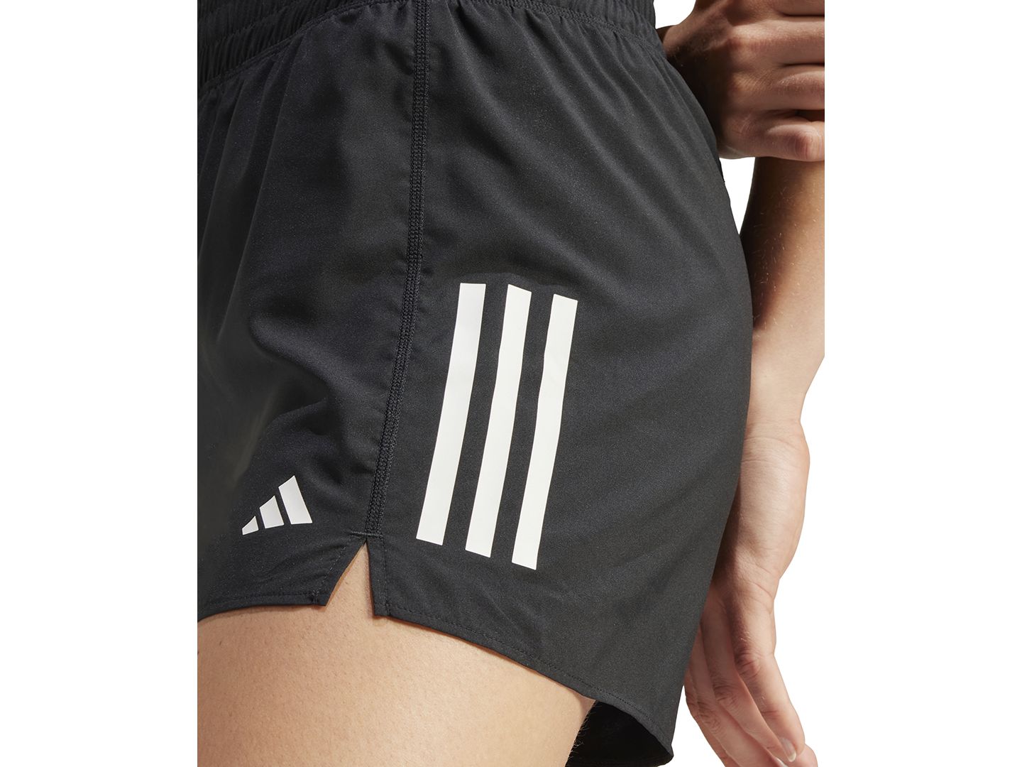 Женские шорты adidas Own the Run Moisture-Wicking, цвет: Чёрный — фото 5