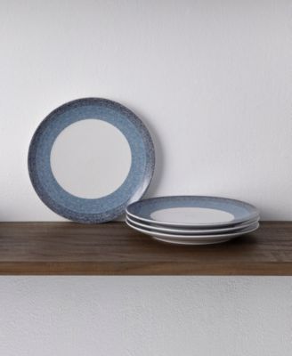 Colorscapes Layers Coupe Salad Plate Set of 4, 8.25"