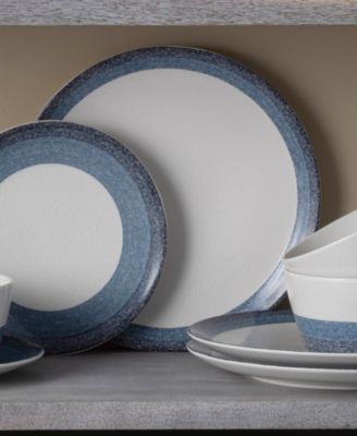 Colorscapes Layers Coupe Dinner Plate Set of 4, 11"