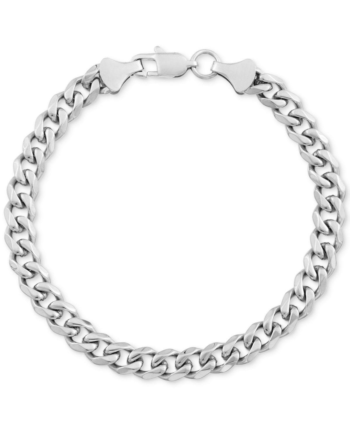 Smith Men's Curb Link Chain Bracelet in Stainless Steel - Stainless Steel