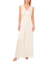 Macys womens white jumpsuits online