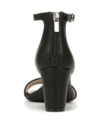 Women's Florence Two Piece Block Heel Ankle Strap Sandals