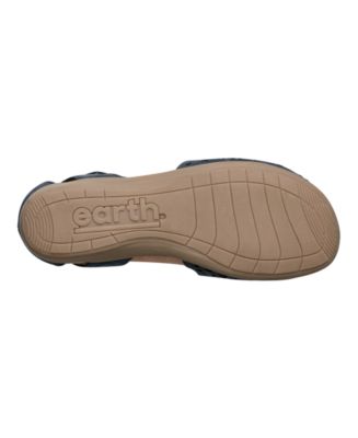 Women's Bronnie Perforated Two-Piece Flat Sandals