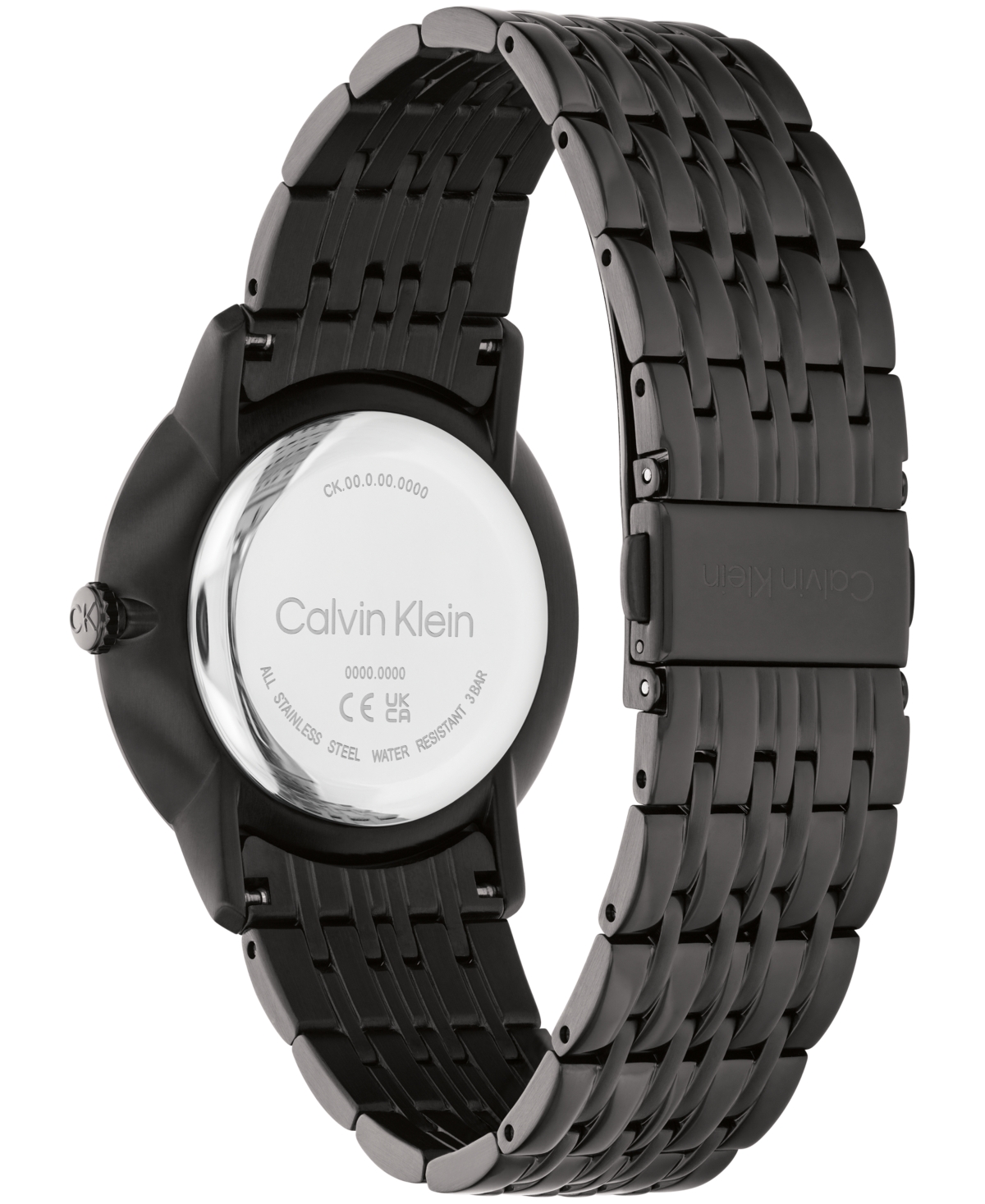 Shop Calvin Klein Men's Intrigue Black Stainless Steel Bracelet Watch 40mm