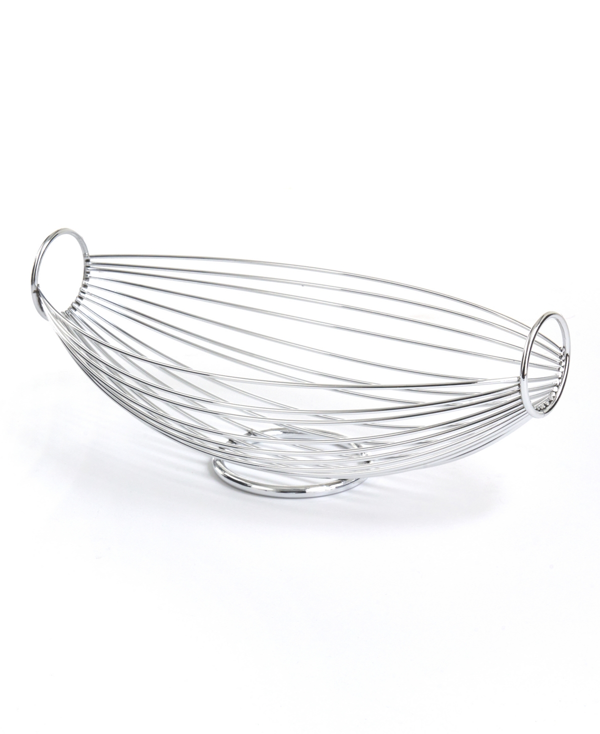 Shop Godinger Signature Collection Hammock Serving Basket In Silver