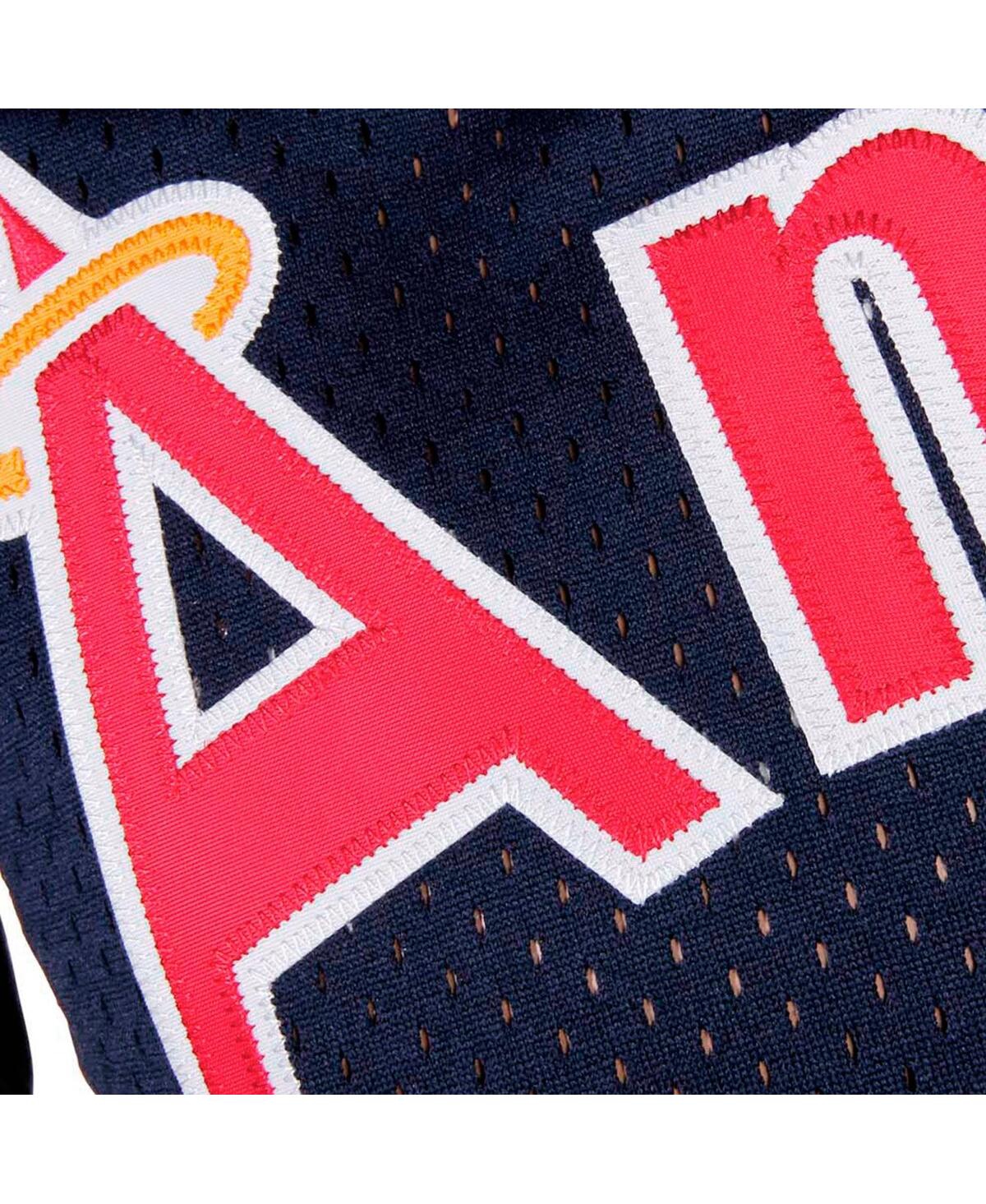 Men's Mitchell & Ness Reggie JacksonCalifornia Angels Cooperstown Mesh Batting Practice Jersey - Navy
