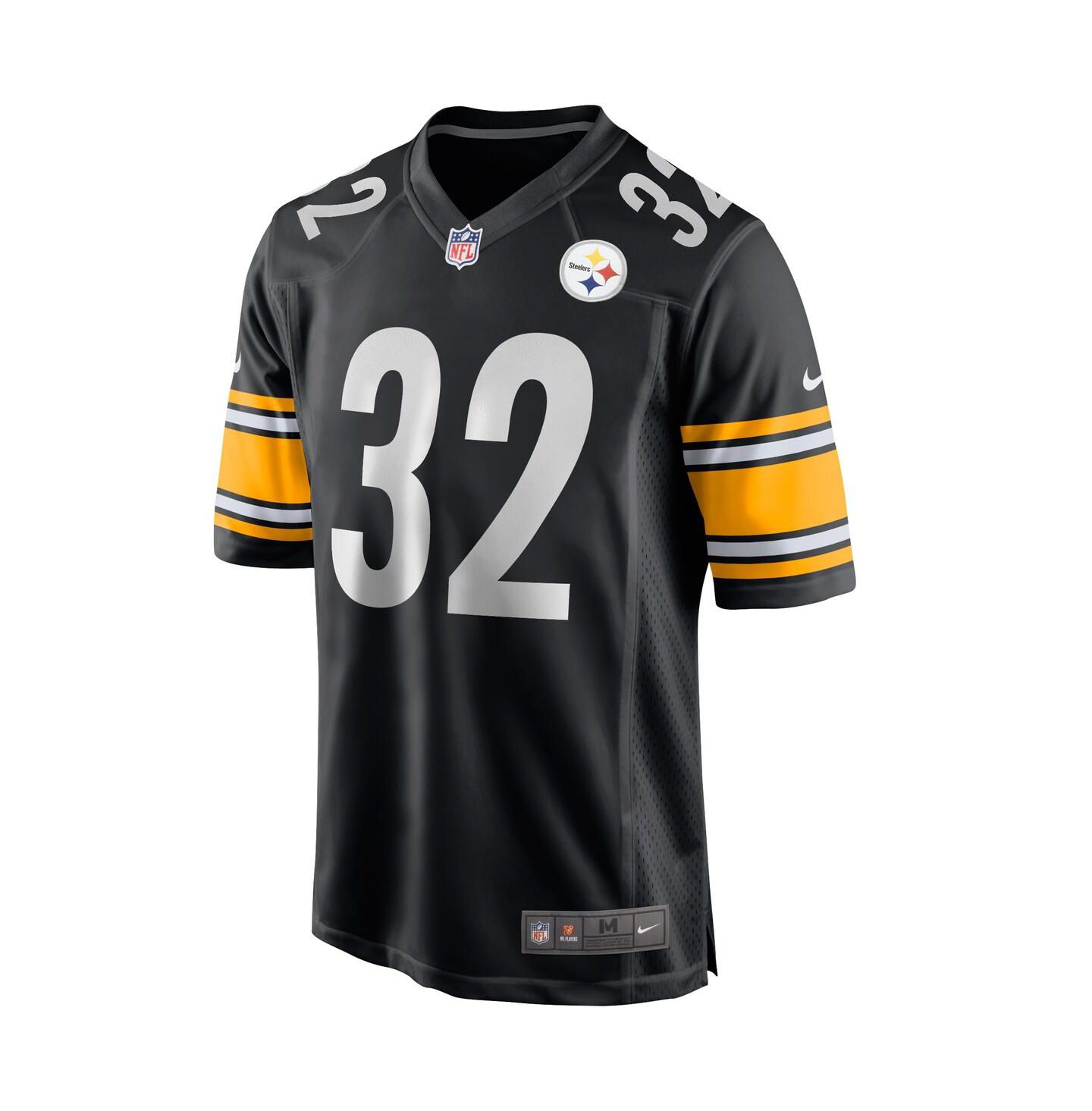 Мужское джерси Nike Men's Franco Harris Pittsburgh Steelers Game RetiPlayer Jersey, цвет: Чёрный — фото 3