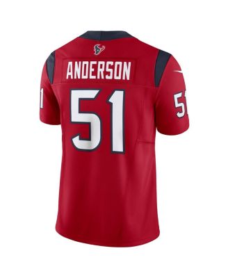 Men's Will Anderson Jr. Red Houston Texans Vapor F.U.S.E. Limited Jersey
