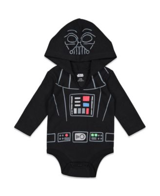 Baby Boys Darth Vader R2-D2 Chewbacca 3 Pack Bodysuits