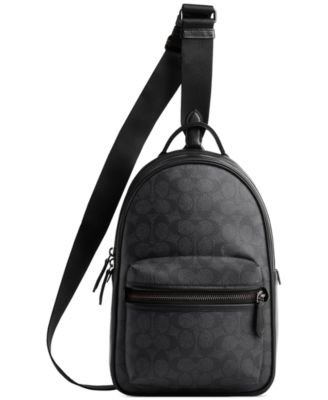 COACH - Men's Signature Canvas Charter Pack