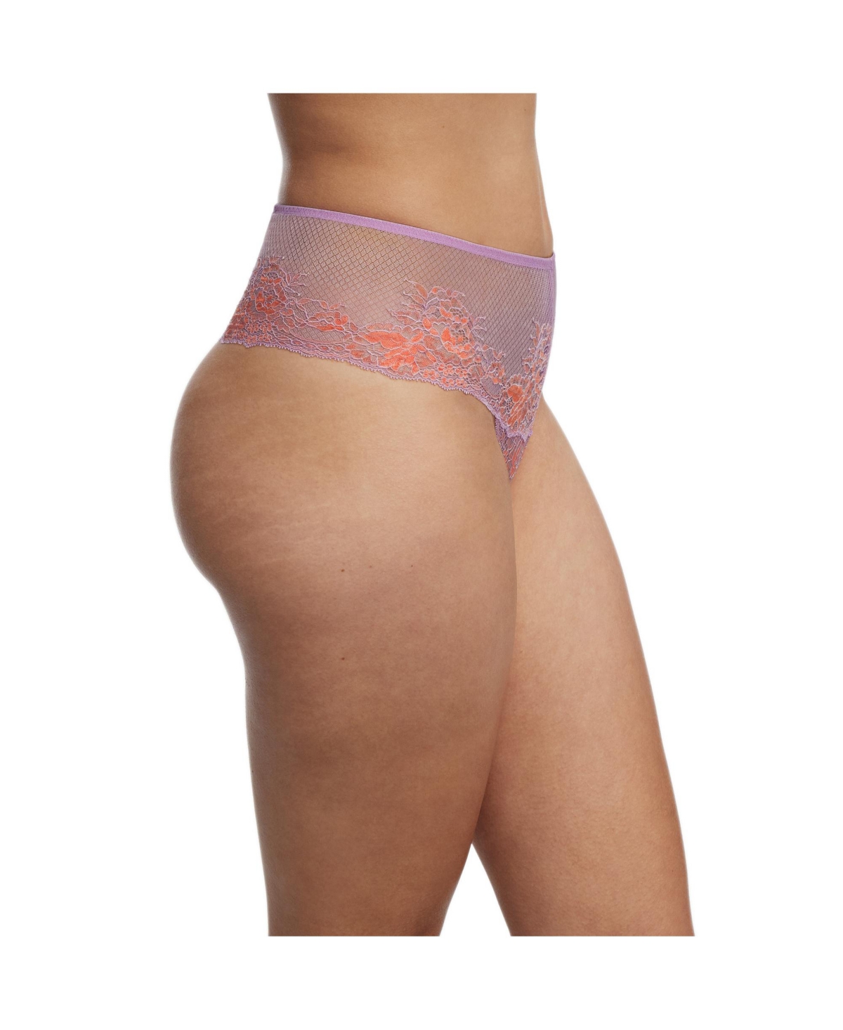 Women's Flaunt High Rise Thong -geranium