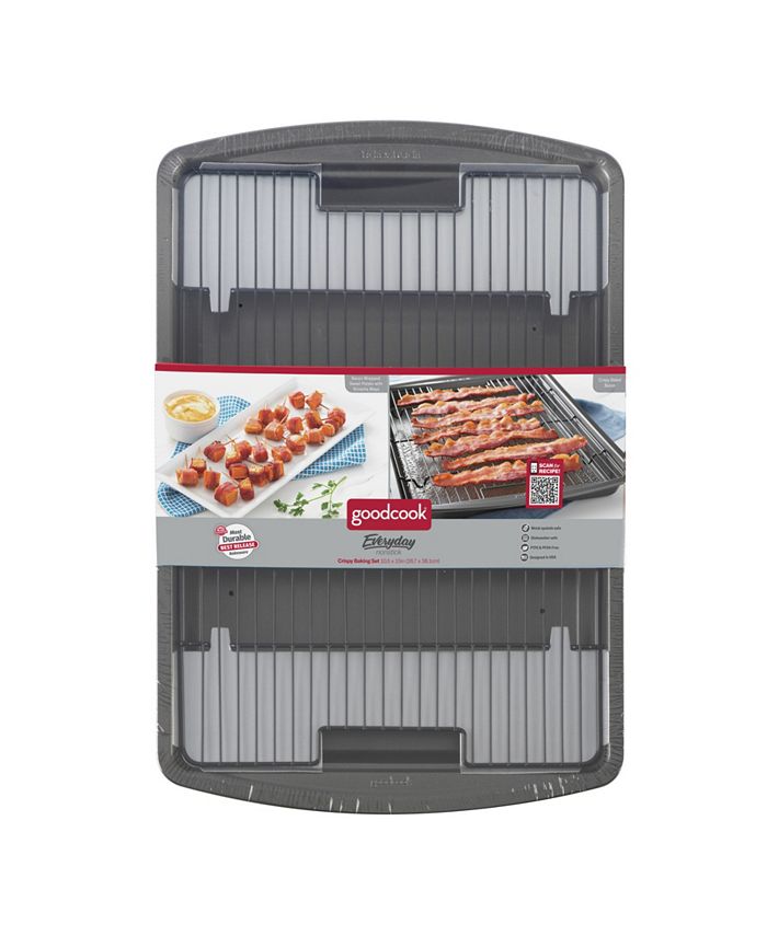 Good Cook Everyday Nonstick Steel Crispy Baking Set with Baking Sheet ...