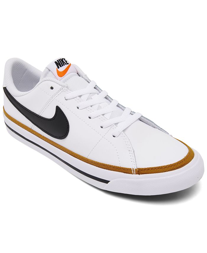 Nike Big Kids Court Legacy Casual Sneakers from Finish Line - Macy\'s