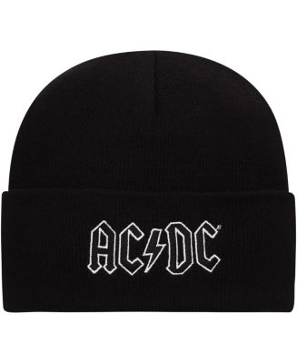 Men's American Needle Black AC/DC Cuffed Knit Hat - Macy's