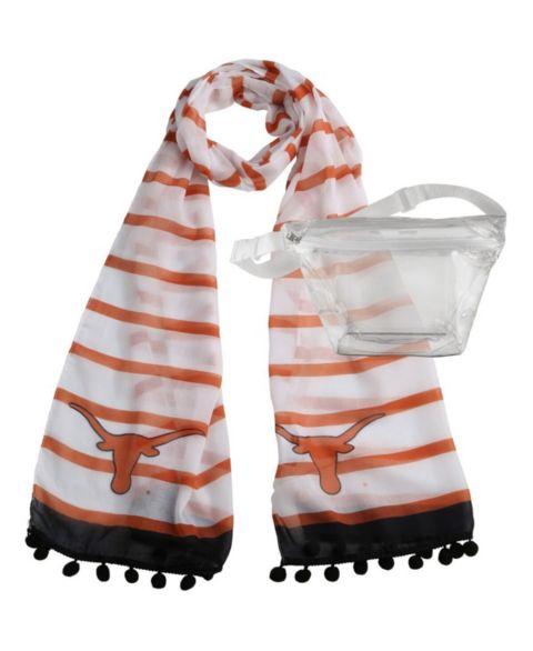 Женские шарфы Emerson Street Clothing Co. Texas Longhorns Fanny Pack Scarf Set