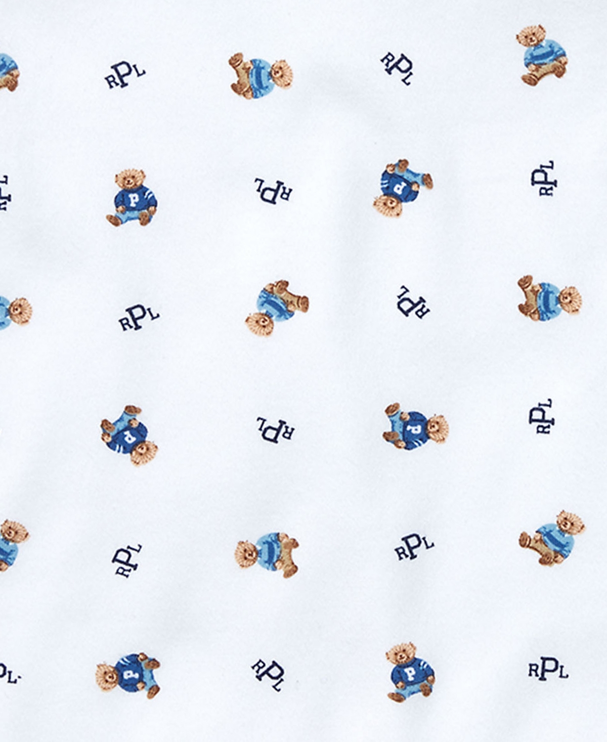 Polo Ralph Lauren Baby Boys Bear Cotton Footed Coverall In Refined Navy