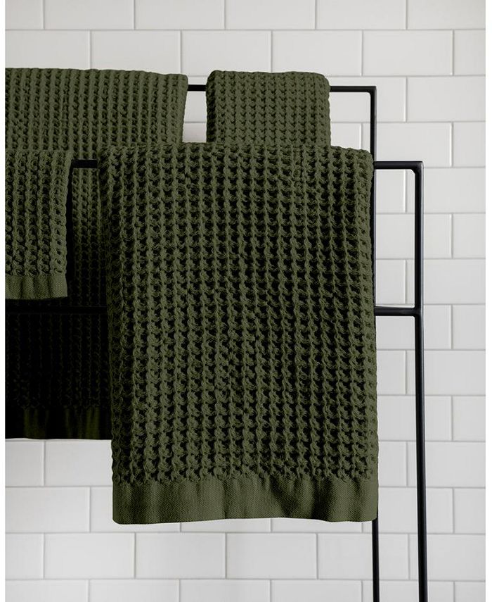 ONSEN Waffle Bath Towel Set - Macy's