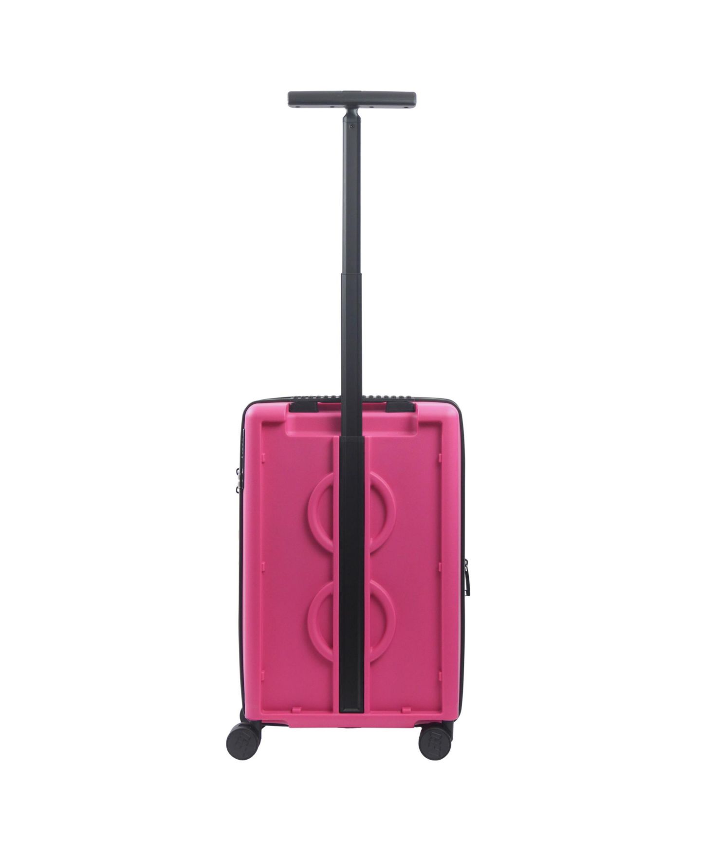 Чемодан FUL Lego Signature Brick 2X3 Trolley 22" Carry-on Luggage, цвет: Розовый — фото 3