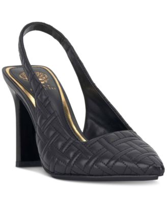 Vince Camuto - Women's Baneet Quilted Slingback Pumps