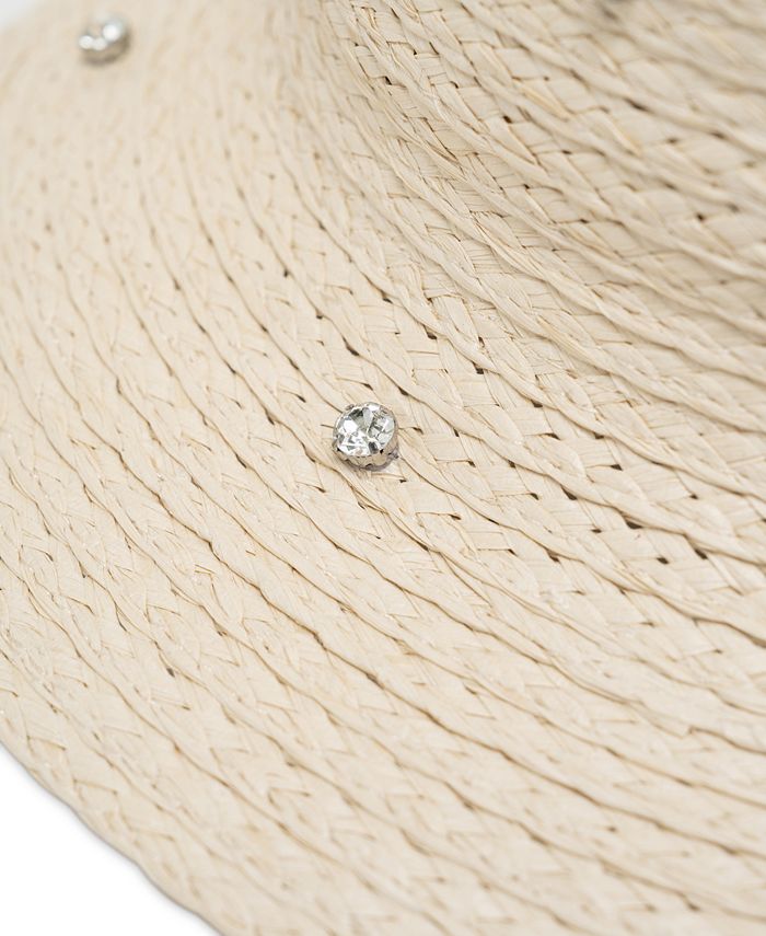 Chapeau Tricoté INC International Concepts Panama Packable Noir