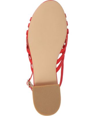 Women's Cassandra Woven Slingback Flat Sandals