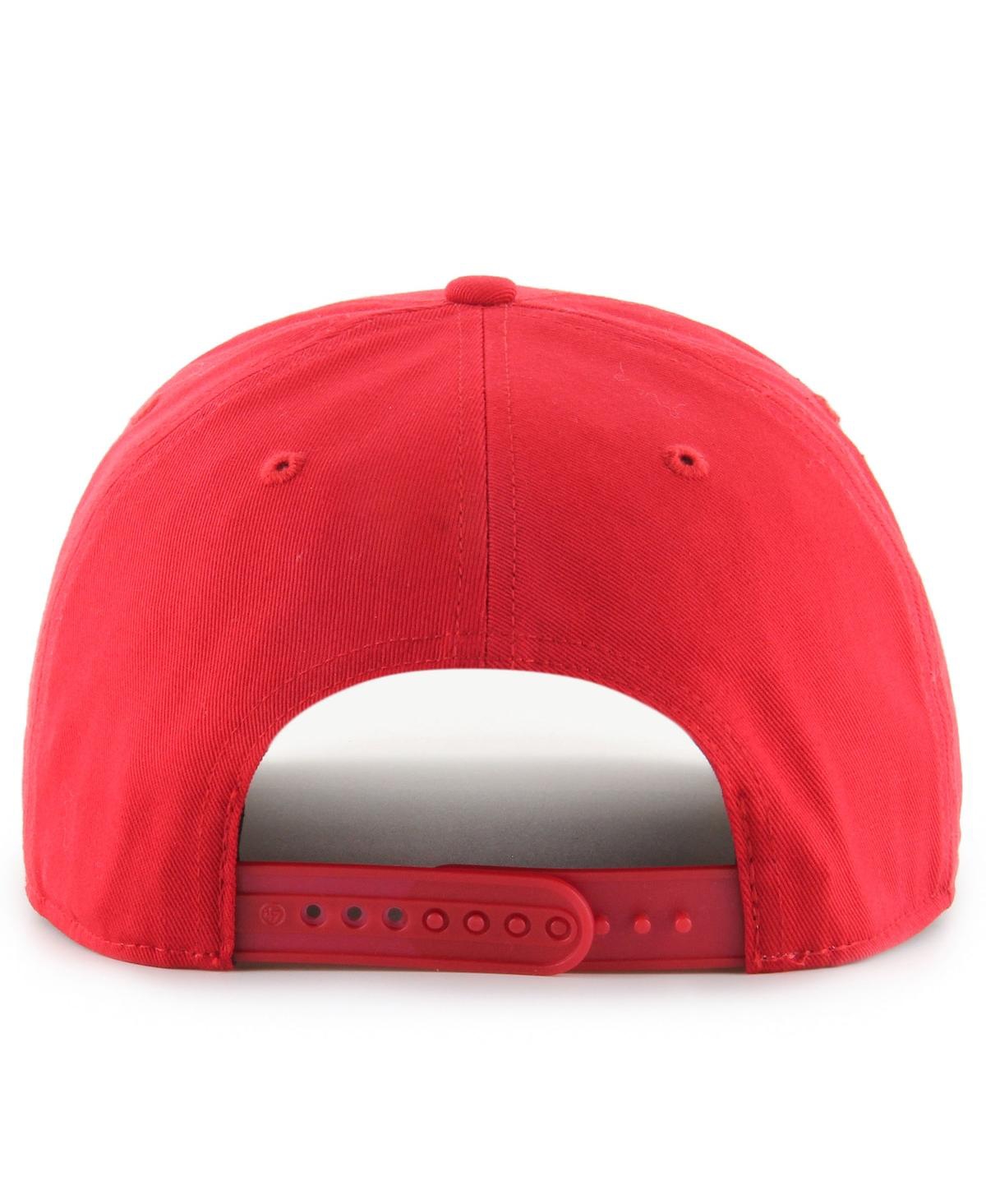 Men's '47 BrandSan Francisco 49ers Super Bowl Lviii Hitch Adjustable Hat - Scarlet
