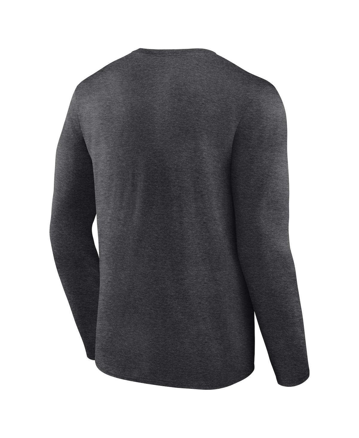 Men's FanaticsSan Francisco 49ers Super Bowl Lviii Local Team Long Sleeve T-shirt - Heather Charcoal
