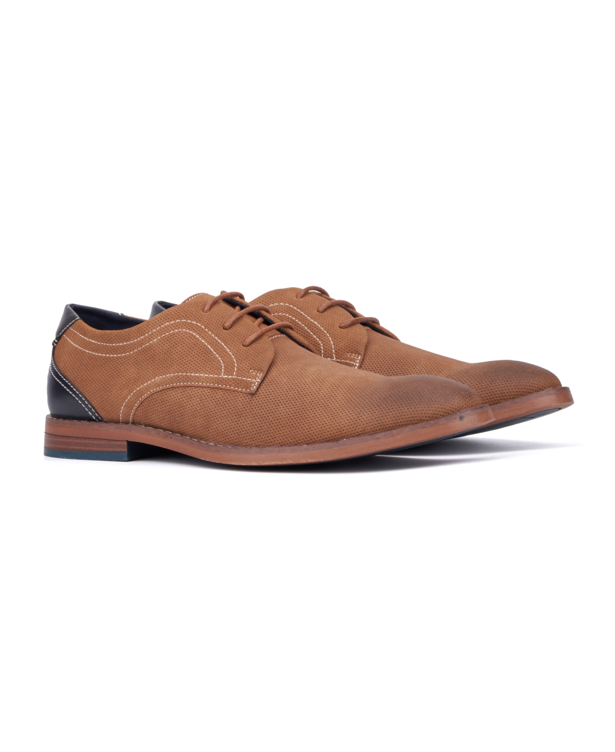 Shop Reserved Footwear Men's New York Bertand Dress Oxfords In Brown